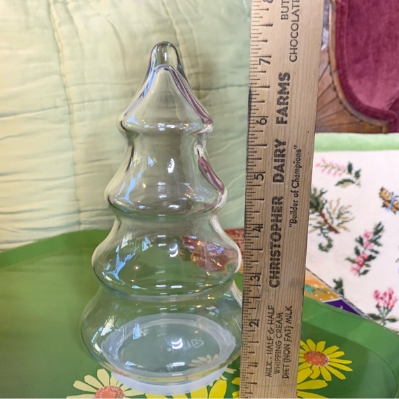 70s Libbey Glass Christmas Tree - Picture 2 of 6